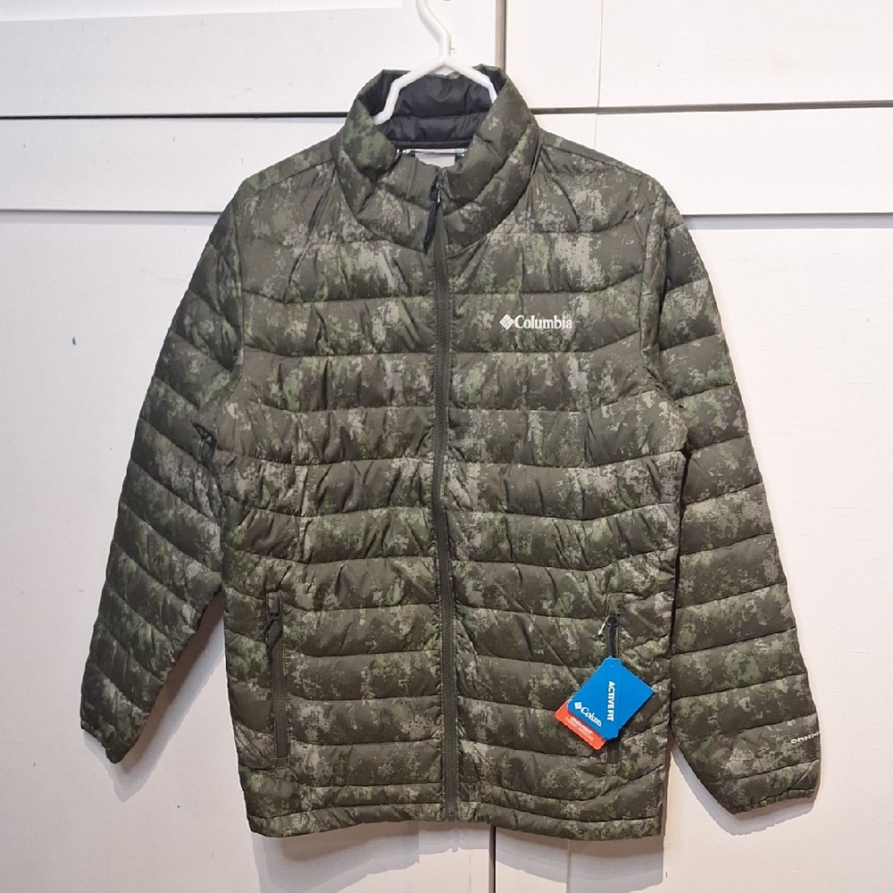 Flash Sale - Columbia Forest Green Camo Jacket